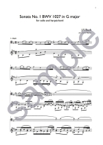 Bach - sonata for gamba BWV 1027